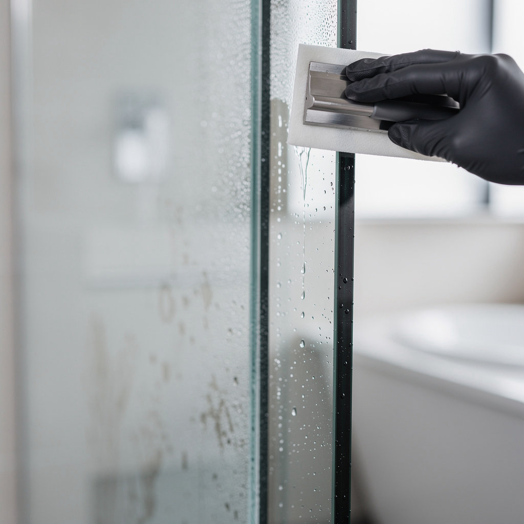 ClearShield Christchurch pristine treated glass surface showing water-resistant protection and clarity